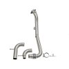 2015-2017 Ford Mustang EcoBoost aFe Twisted Steel Down-Pipe (Race)